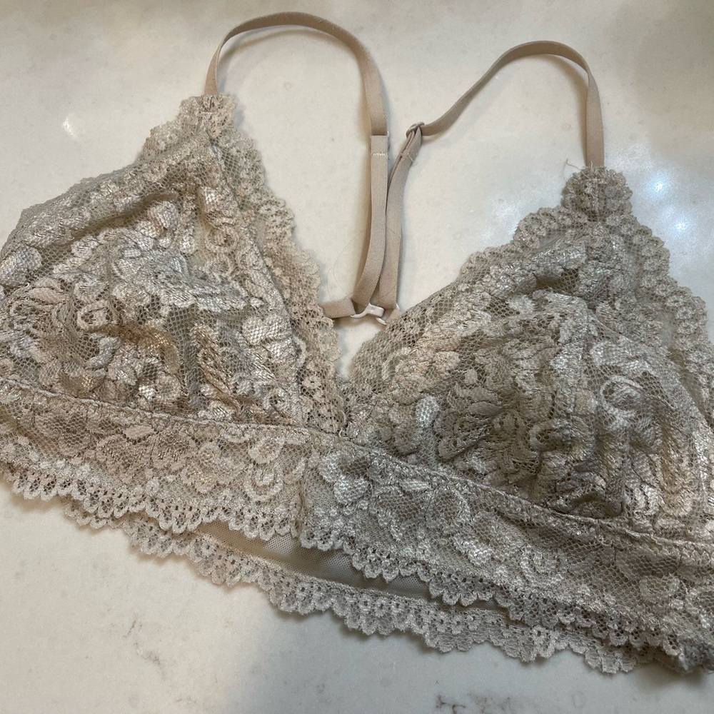 Talula medium pearl lace bralette. Gently worn.